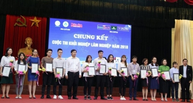 15/10: Chung kết Cuộc thi Khởi nghiệp sáng tạo Lâm nghiệp 2020