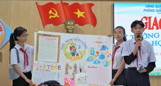 Quận Ngũ Hành Sơn: Giao lưu “Ý tưởng khởi nghiệp”dành cho học sinh trung học cơ sở